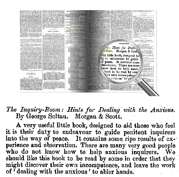 enquiry room by george soltau advertisement